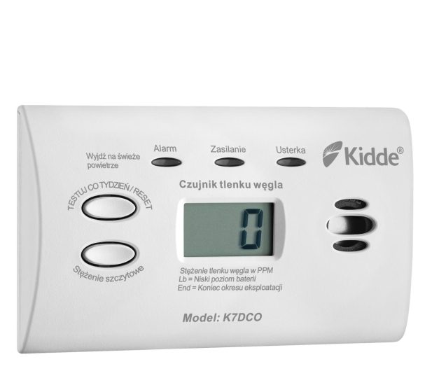 Kidde K7DCO Czujnik tlenku węgla LCD - 1060249 - zdjęcie